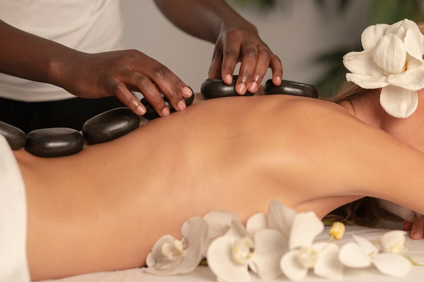 Spa treatment room